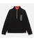 【Men's】ジャカード　ハーフZIPモック