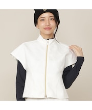【Women's/セットアップ対応】膨れJQ ZIPベスト