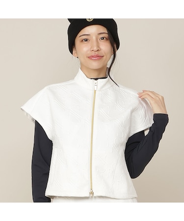 【Women's/セットアップ対応】膨れJQ ZIPベスト