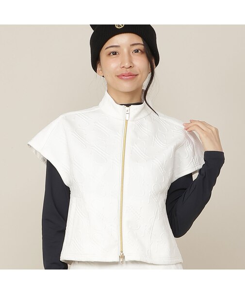 【Women's/セットアップ対応】膨れJQ ZIPベスト