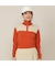 【Women's】カラーブロックニットPO