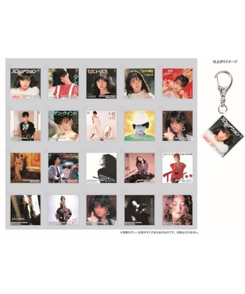 ジャケットアクリルキーホルダー（コンプリートセット）｜アンドモール