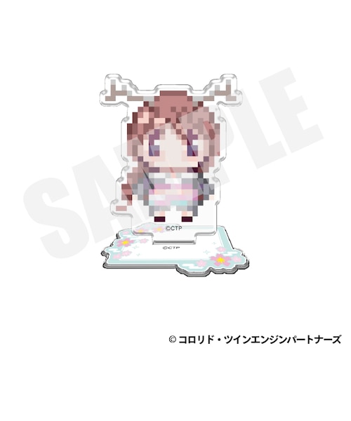 ミニアクリルスタンド（綾紬芦花/VR ドット絵ver.）A【2026年11月以降