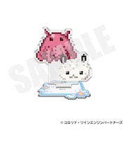 ミニアクリルスタンド（メンダコ&フジ　ドット絵ver.）【2026年11月以降順次発送予定】