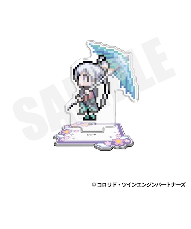 ミニアクリルスタンド（月見ヤチヨ　ドット絵ver.）B【2026年11月以降順次発送予定】