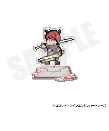 ミニアクリルスタンド（帝アキラ/VR　ドット絵ver.）B【2026年11月以降順次発送予定】