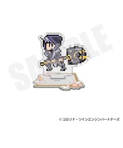 ミニアクリルスタンド（駒沢雷/VR　ドット絵ver.）B【2026年11月以降順次発送予定】