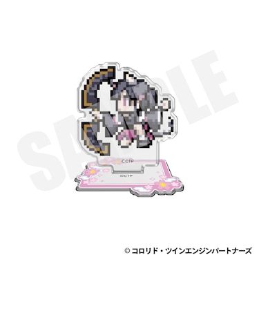 ミニアクリルスタンド（駒沢乃依/VR　ドット絵ver.）B【2026年11月以降順次発送予定】