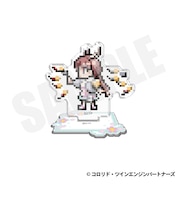 ミニアクリルスタンド（綾紬芦花/VR　ドット絵ver.）B【2026年11月以降順次発送予定】