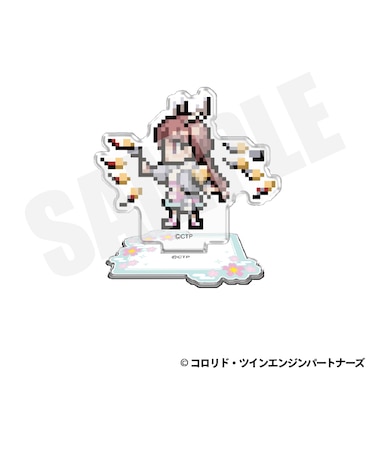 ミニアクリルスタンド（綾紬芦花/VR　ドット絵ver.）B【2026年11月以降順次発送予定】