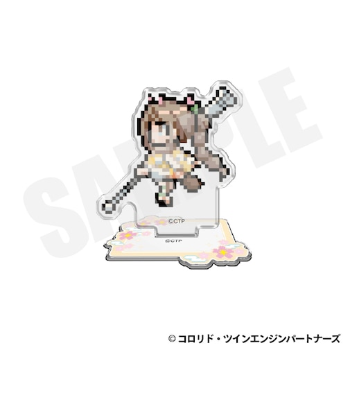 ミニアクリルスタンド（諌山真実/VR　ドット絵ver.）B【2026年11月以降順次発送予定】