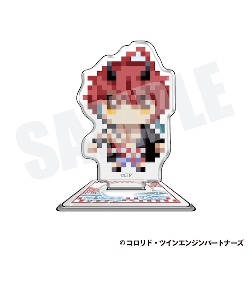 ミニアクリルスタンド（帝アキラ/VR ドット絵Aver.）【＆mall限定】【2027年2月以降順次発送】