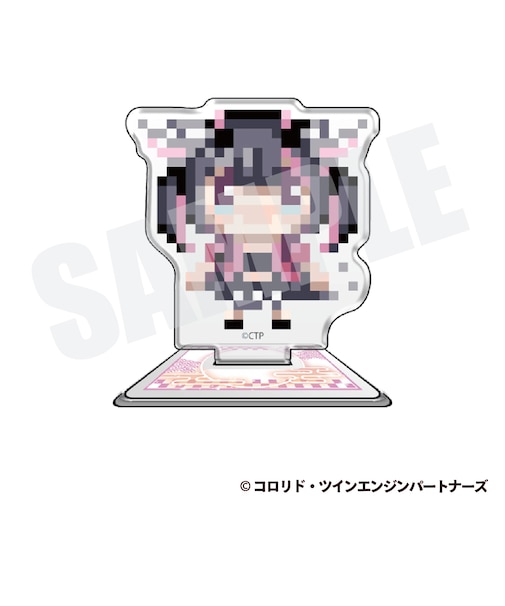 ミニアクリルスタンド（駒沢乃依/VR ドット絵Aver.）【＆mall限定】【2027年2月以降順次発送】