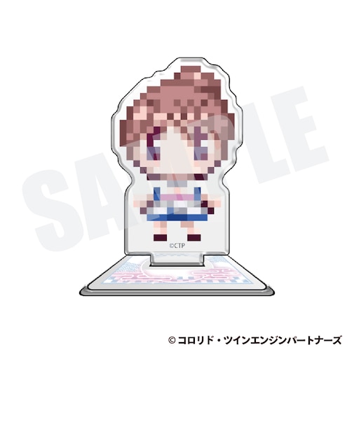 ミニアクリルスタンド（綾紬芦花/VR ドット絵Aver.）【＆mall限定】【2027年2月以降順次発送】