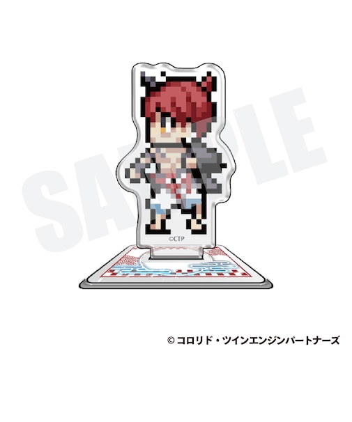 ミニアクリルスタンド（帝アキラ/VR ドット絵Bver.）【＆mall限定】【2027年2月以降順次発送】