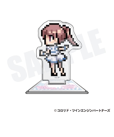 ミニアクリルスタンド（綾紬芦花/VR ドット絵Bver.）【＆mall限定】【2027年2月以降順次発送】