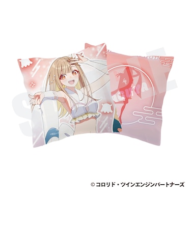 スクエアクッション（かぐや/VR）【＆mall限定】【2027年2月以降順次発送】