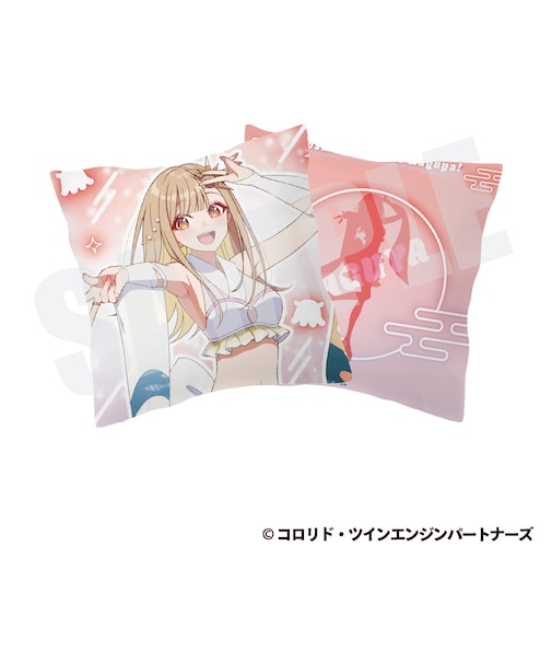 スクエアクッション（かぐや/VR）【＆mall限定】【2027年2月以降順次発送】