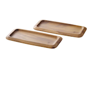 カフェトレイ＆ロングカッティングボードS ２ｐｃｓセット