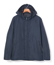 内キルト スタンドカラー ダウン ジャケット