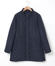 キルティング切り替え 中綿 ジャケット【撥水加工】