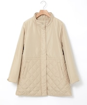 キルティング切り替え 中綿 ジャケット【撥水加工】