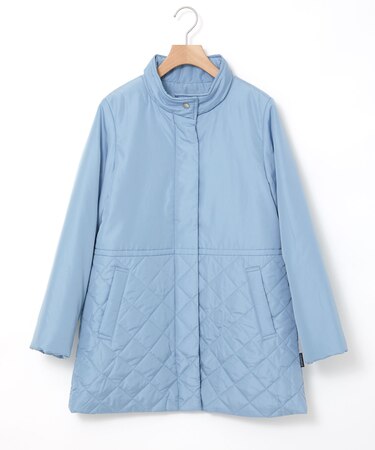 キルティング切り替え 中綿 ジャケット【撥水加工】