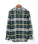 チェック柄 ボタンダウン シャツ