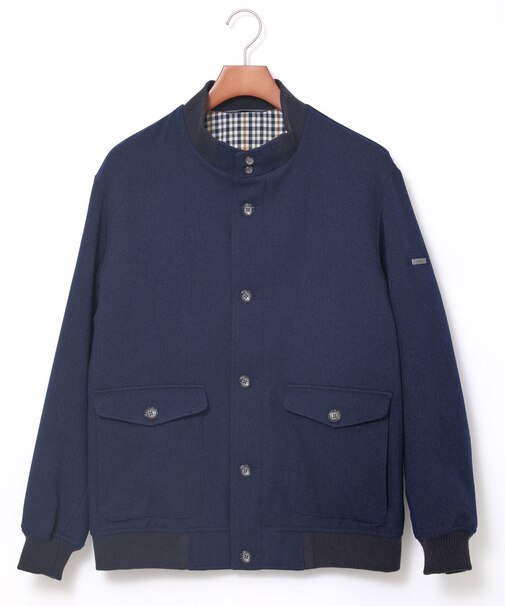 クロコダイルタータン 中綿 ブルゾン