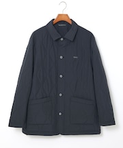 キルティング ステンカラー ジャケット