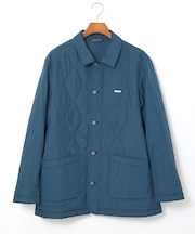 キルティング ステンカラー ジャケット