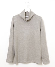 起毛 オフタートル カットソー