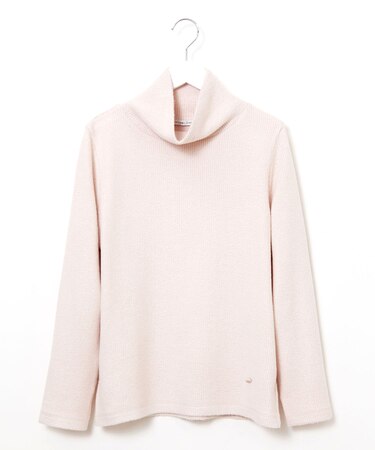 起毛 オフタートル カットソー