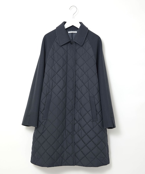 キルティング ステンカラー コート｜クロコダイルの通販｜&mall