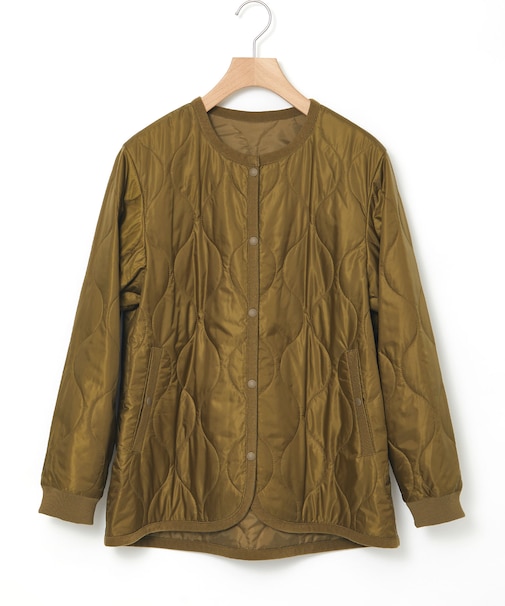 中綿 キルティング ジャケット