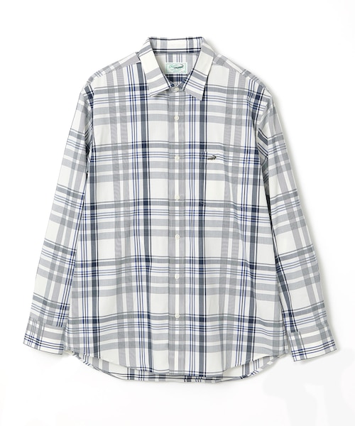 ノンアイロン マドラスチェック柄 シャツ 【シワになりにくい