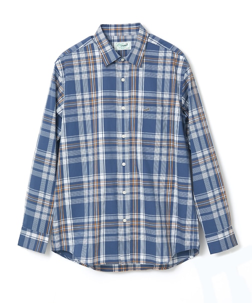 ノンアイロン マドラスチェック柄 シャツ 【シワになりにくい】