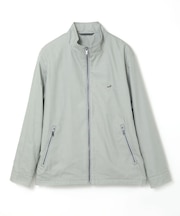 シャンブレーツイル ジップ ブルゾン【吸汗速乾】