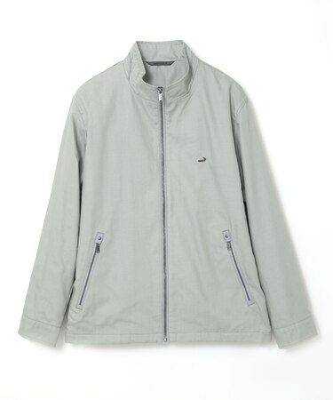 シャンブレーツイル ジップ ブルゾン【吸汗速乾】