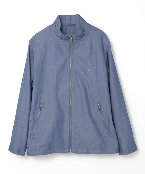 シャンブレーツイル ジップ ブルゾン【吸汗速乾】｜クロコダイルの通販