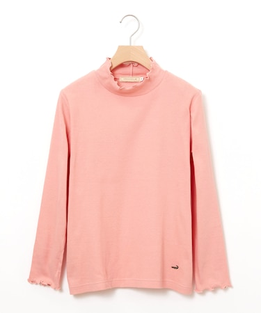 メロー ハイネック カットソー