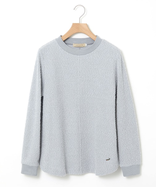 ツイードライク プルオーバー カットソー