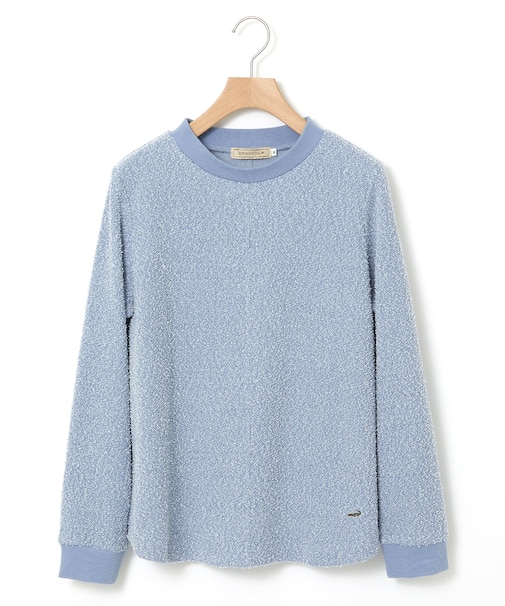 ツイードライク プルオーバー カットソー