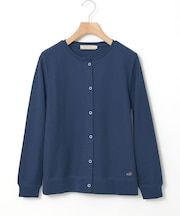 鹿の子 メランジ カーディガン