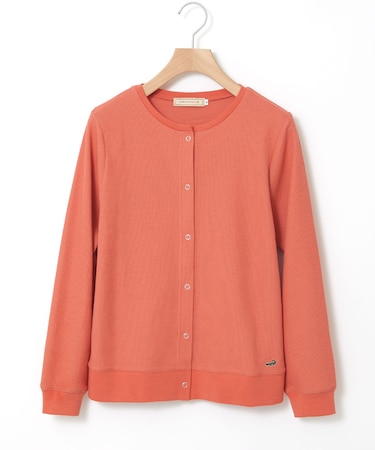 鹿の子 メランジ カーディガン