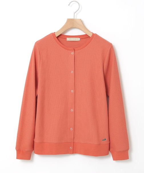 鹿の子 メランジ カーディガン