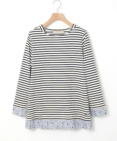 ボーダー ドッキング チュニック