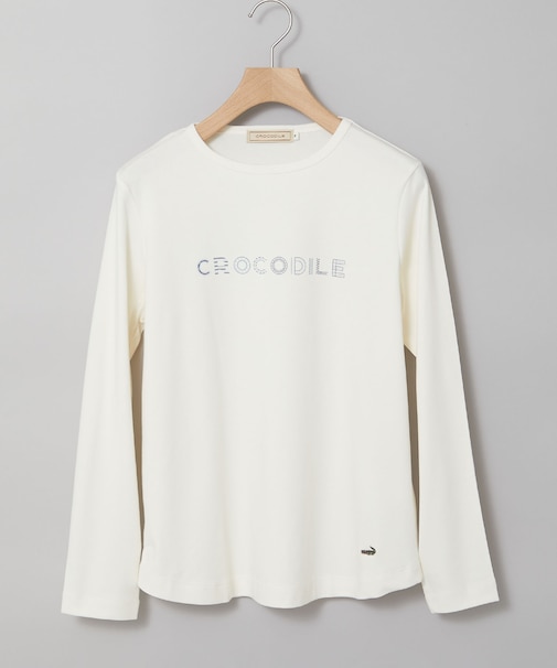 スムース ロゴプリント Tシャツ