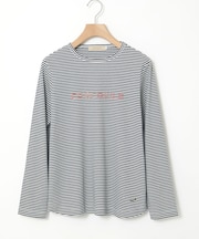 スムース ロゴプリント Tシャツ