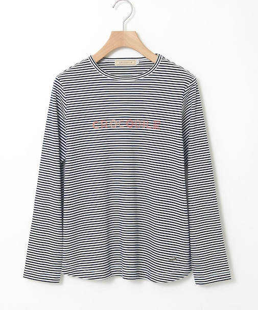 スムース ロゴプリント Tシャツ